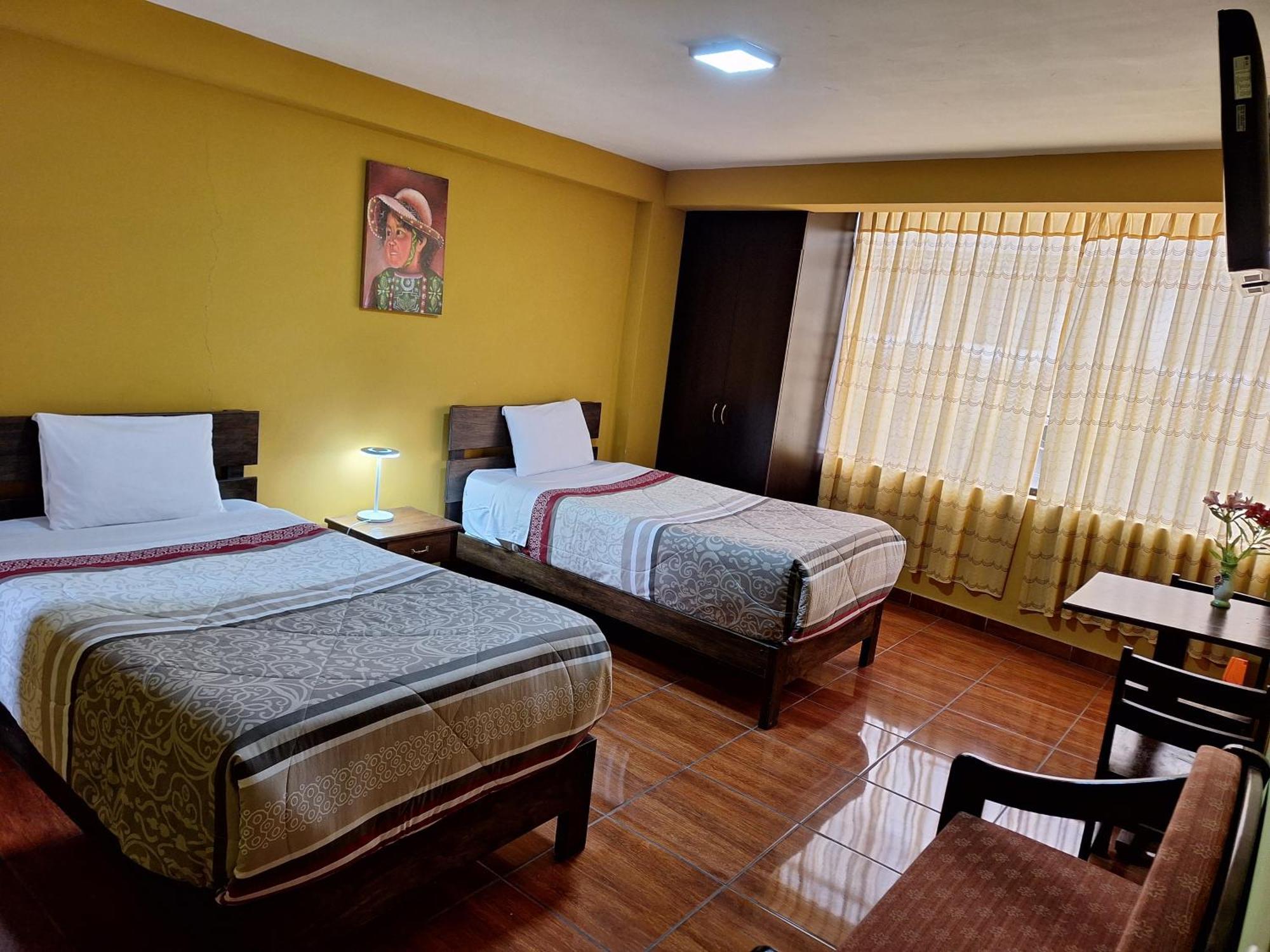 Chaska Valle Inn أُروبامبا الغرفة الصورة